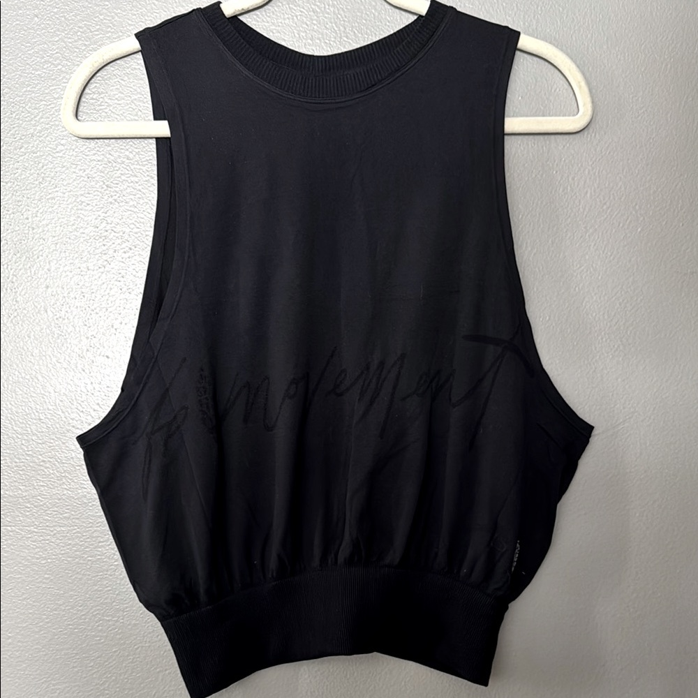 Free People Movement Black Sleeveless Women's Top XS S
